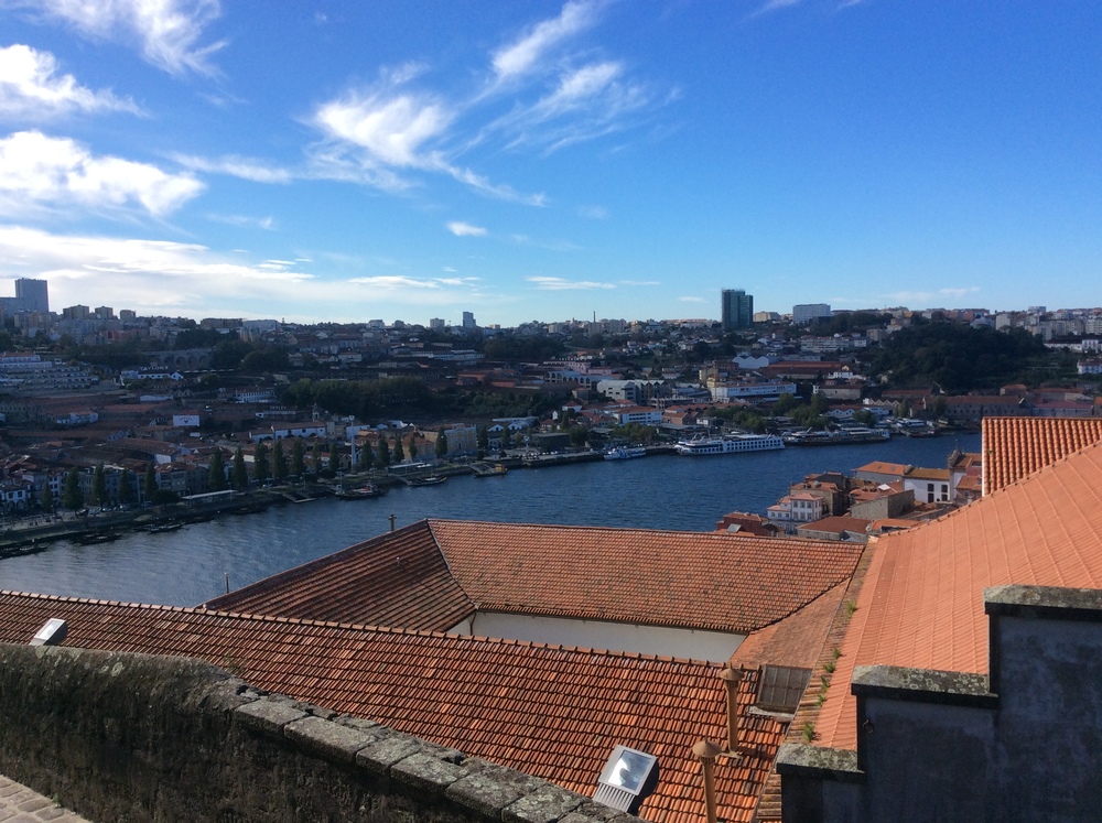 A view of Porto from Porto Cathedral